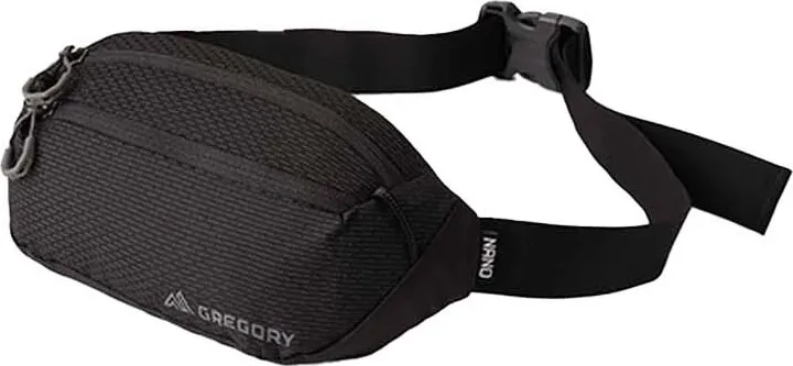 Gregory Unisex Nano Waistpack Mini, Optic Black Gregory Unisex Nano Waistpack Mini, Optic Black