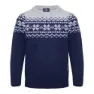Gridarmor Kids' Snøkrystall Round Neck Ullgenser
