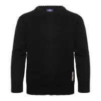 Gridarmor Kids' Snøkrystall Solid Round Neck Ullgenser Gridarmor Kids' Snøkrystall Solid Round Neck Ullgenser
