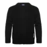 Gridarmor Kids' Snøkrystall Solid Round Neck Ullgenser
