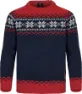 Gridarmor Kids' Snøkrystall Ullgenser, Navy blazer, 98/104