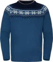 Gridarmor Men's Snøkrystall Round Neck Ullgenser