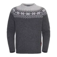 Gridarmor Men's Snøkrystall Round Neck Ullgenser Gridarmor Men's Snøkrystall Round Neck Ullgenser