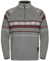 Gridarmor Men's Snøstjerne Half Zip Ullgenser