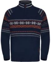 Gridarmor Men's Snøstjerne Half Zip Ullgenser Gridarmor Men's Snøstjerne Half Zip Ullgenser