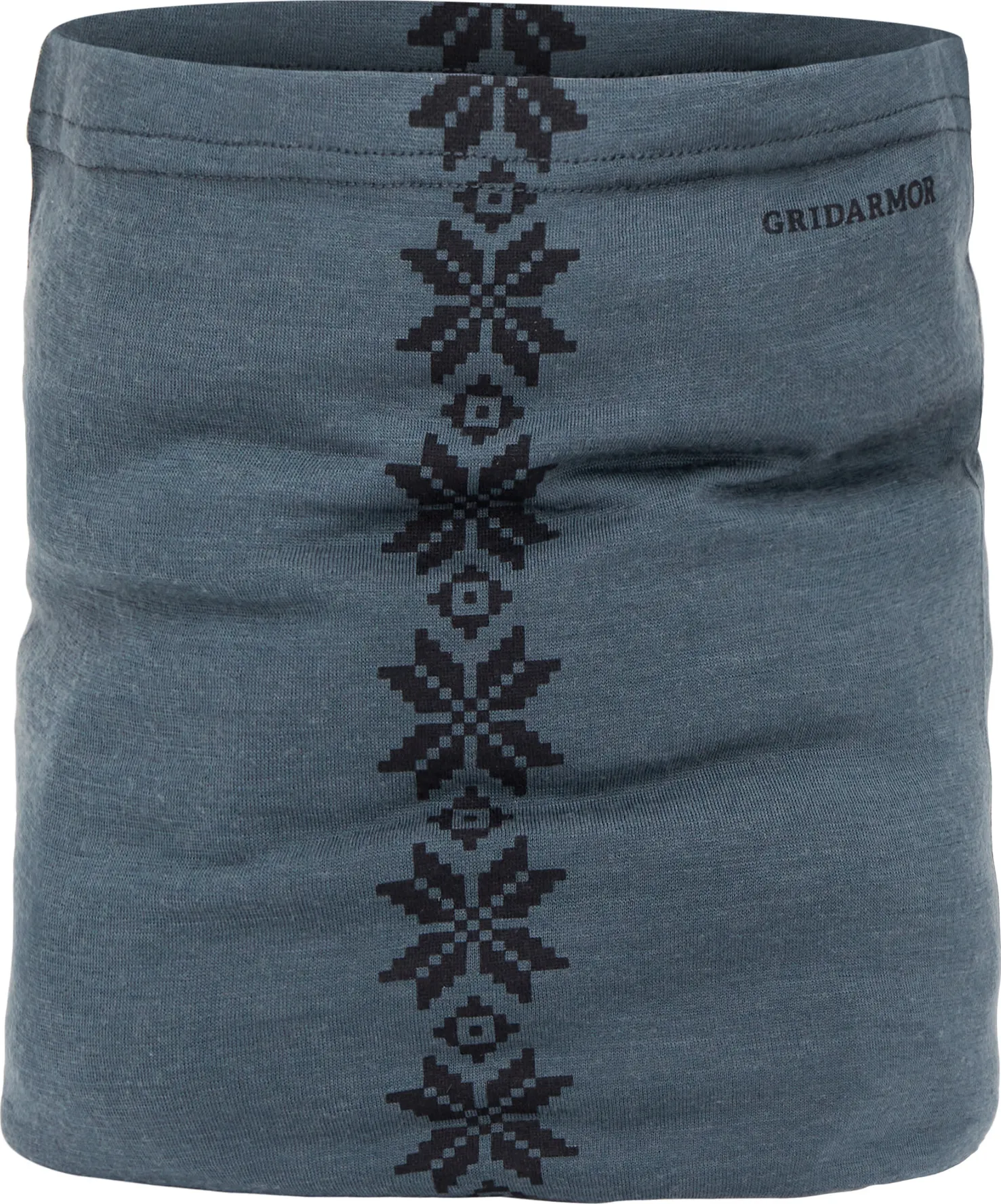 Gridarmor Merino Wool Tube Print, Dark Slate Gridarmor Merino Wool Tube Print, Dark Slate