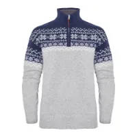 Gridarmor Women's Snøkrystall Half Zip Ullgenser