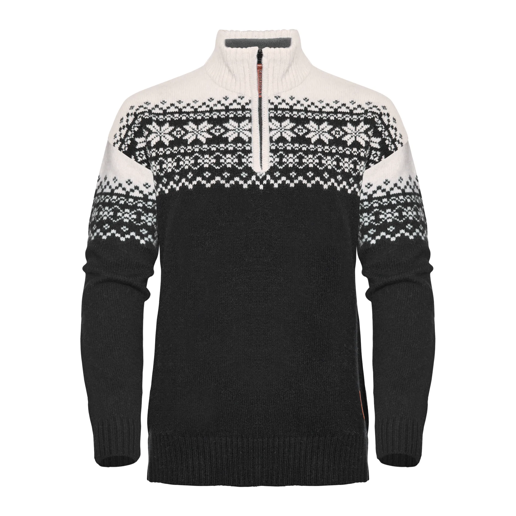 Gridarmor Women's Snøkrystall Half Zip Ullgenser