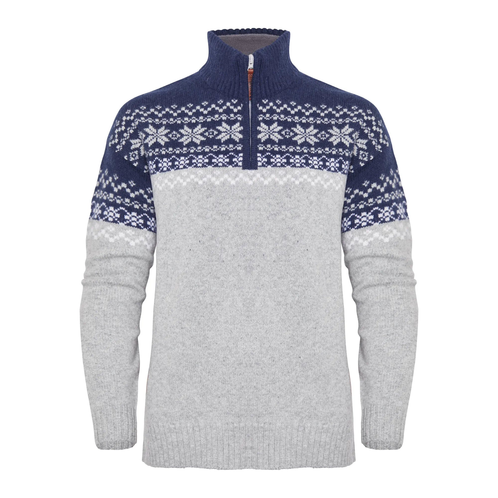 Gridarmor Women's Snøkrystall Half Zip Ullgenser