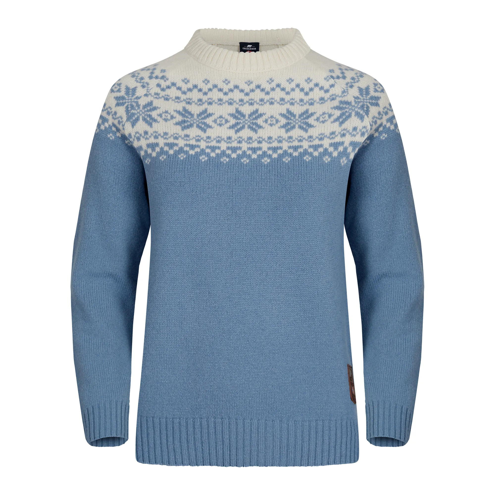 Gridarmor Women’s Snøkrystall Round Neck Ullgenser Gridarmor Women’s Snøkrystall Round Neck Ullgenser