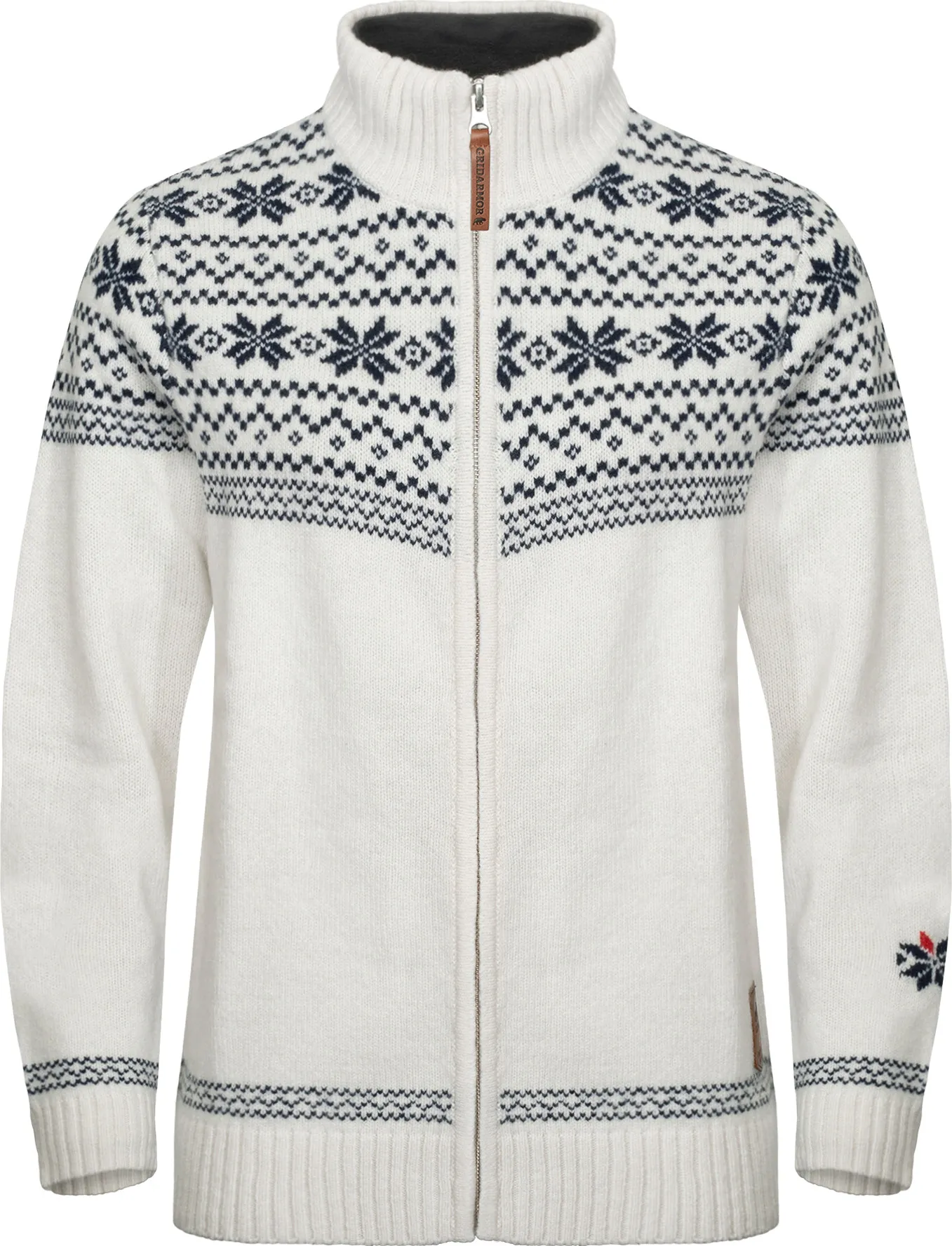 Gridarmor Women's Snøstjerne Full Zip Ullgenser