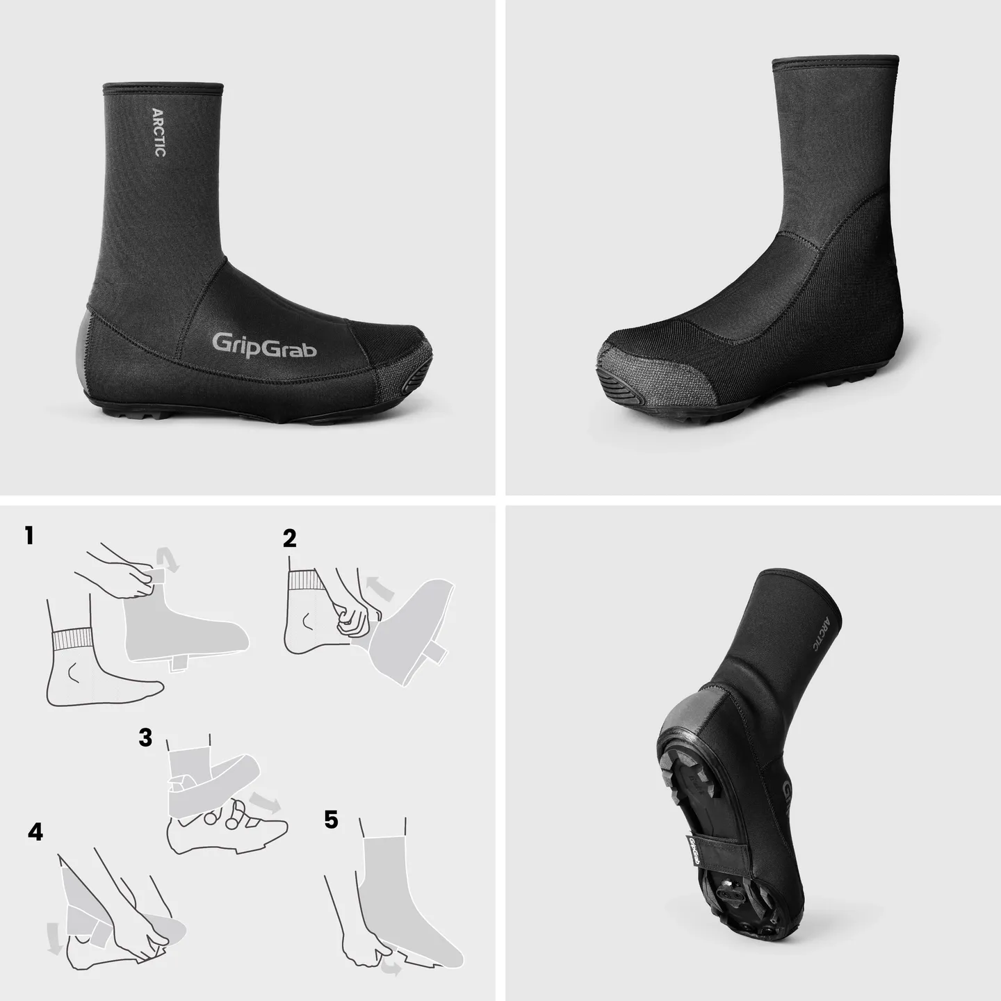 GripGrab Arctic 2 Gravel Skoöverdrag GripGrab Arctic 2 Gravel Skoöverdrag