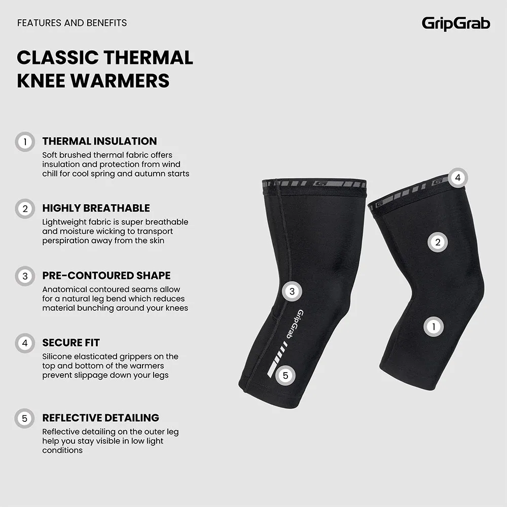 GripGrab Classic Thermal Knävärmare GripGrab Classic Thermal Knävärmare