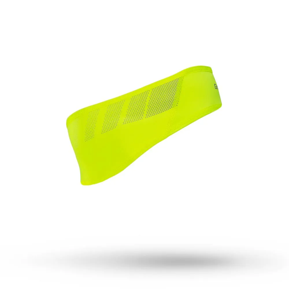 GripGrab Hi-Vis vindtätt pannband flou