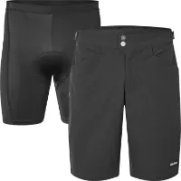 GripGrab Men's Flow 2in1 Technical Cycling Shorts GripGrab Men's Flow 2in1 Technical Cycling Shorts