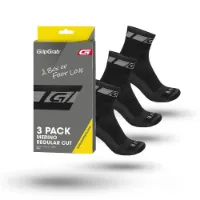 GripGrab Merino Regular 3-Pack Strumpor GripGrab Merino Regular 3-Pack Strumpor