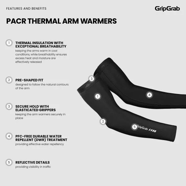 GripGrab PACR Thermal Armvärmare GripGrab PACR Thermal Armvärmare