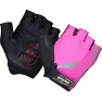 GripGrab ProGel Hi-Vis Padded Gloves, Pink Hi-Vis