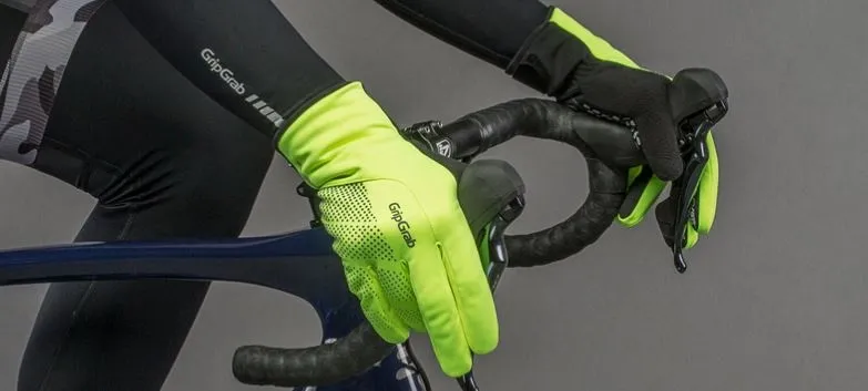 GripGrab Ride Water Hi-Vis handskar