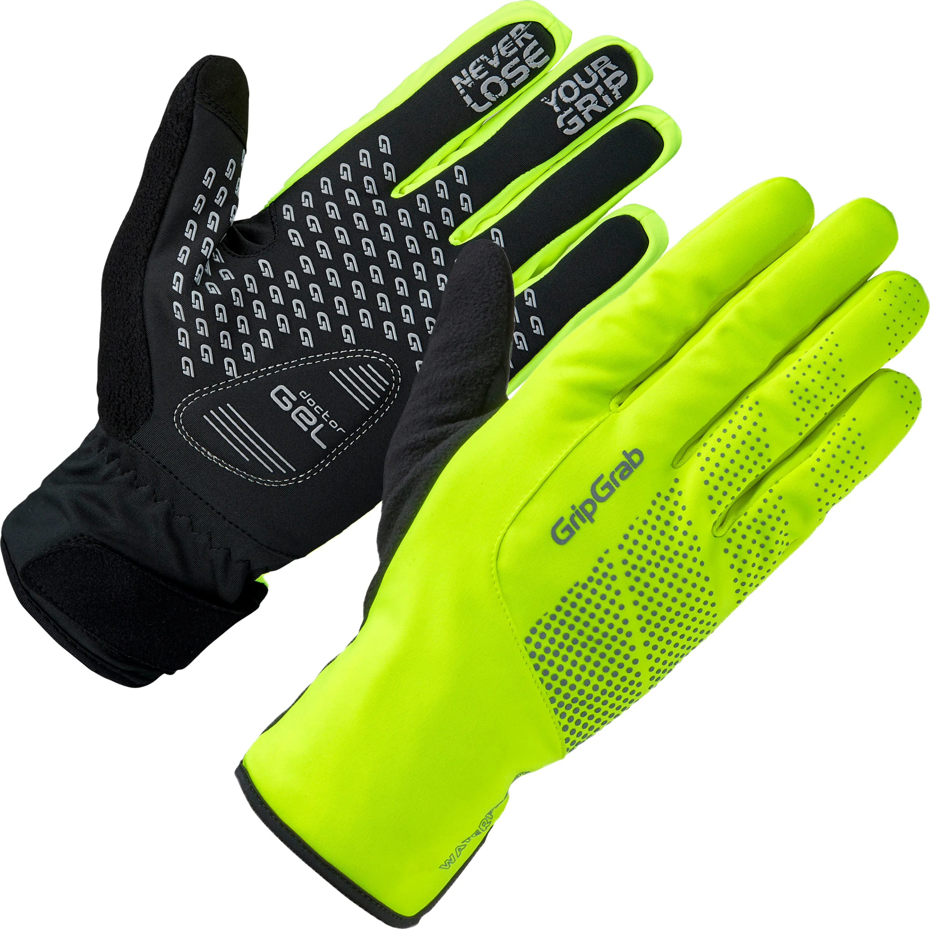 GripGrab Ride Water Hi-Vis handskar