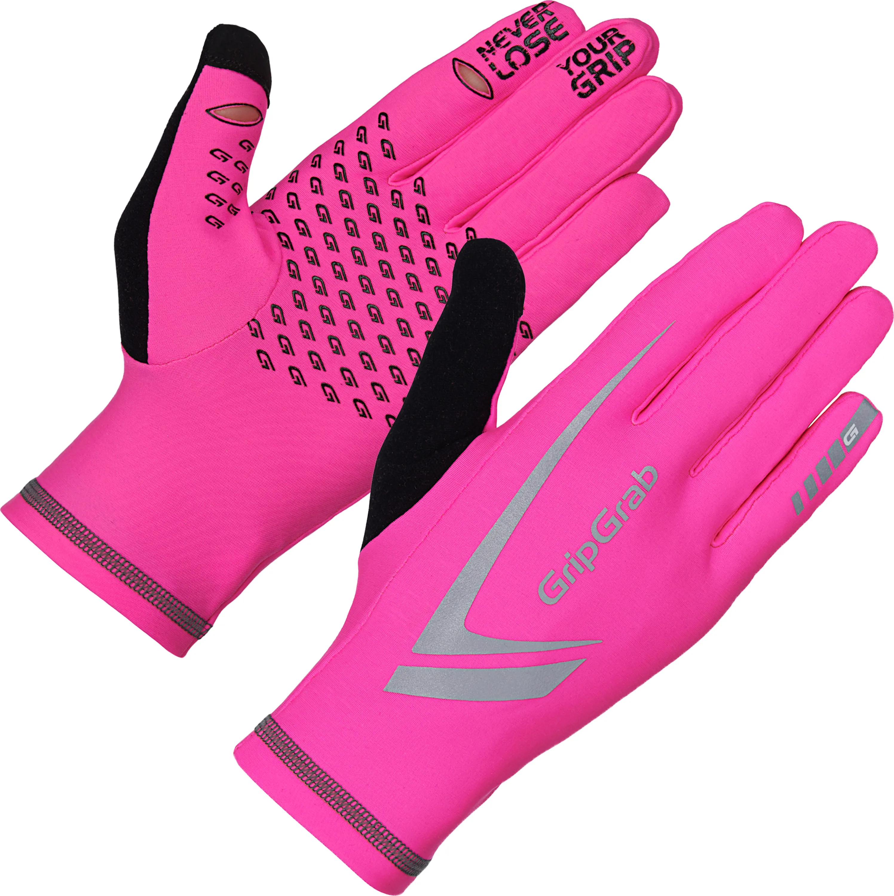 GripGrab Running Expert Hi-Vis Touchscreen Winter Gloves