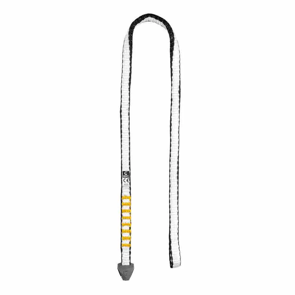 Grivel Alpine Dual Dyneema 10 Mm Sling, White / black, 110cm Grivel Alpine Dual Dyneema 10 Mm Sling, White / black, 110cm