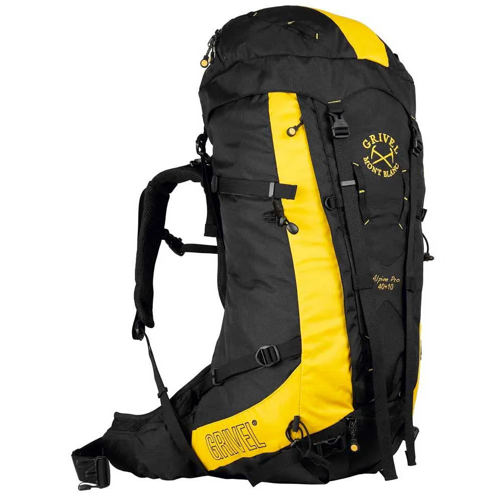 Grivel Alpine Pro Ryggsäck, Black / yellow