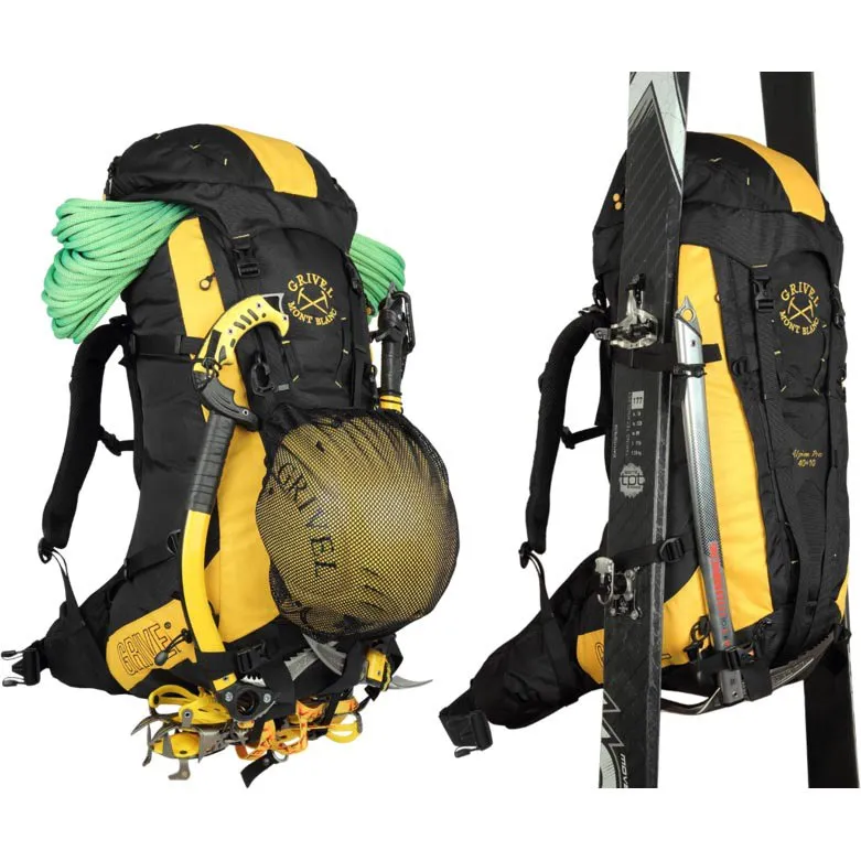 Grivel Alpine Pro Ryggsäck, Black / yellow