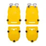 Grivel Antibott Accordeon For G10 Old Frostskyddsmedel, Yellow, One Size