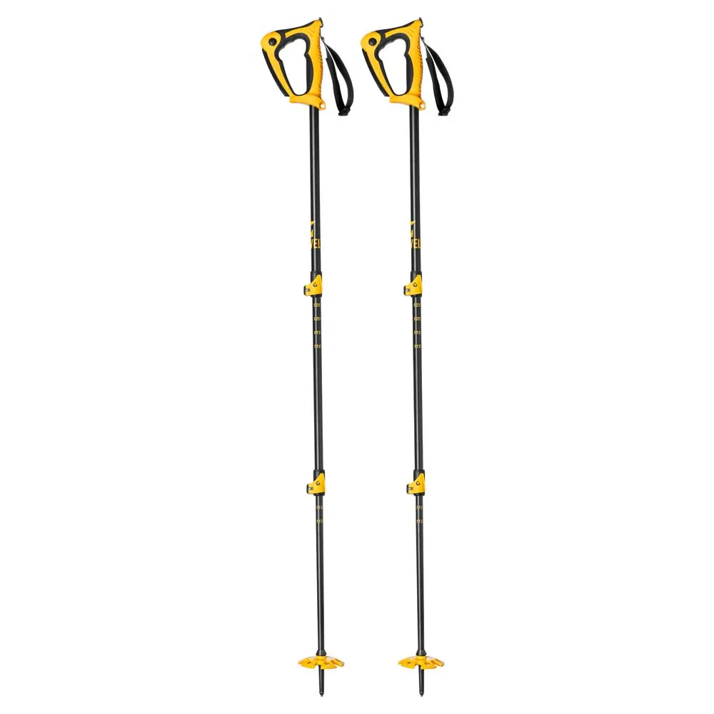 Grivel Condor Evo Alpine 3 Stavar, Black / yellow, 110-140cm