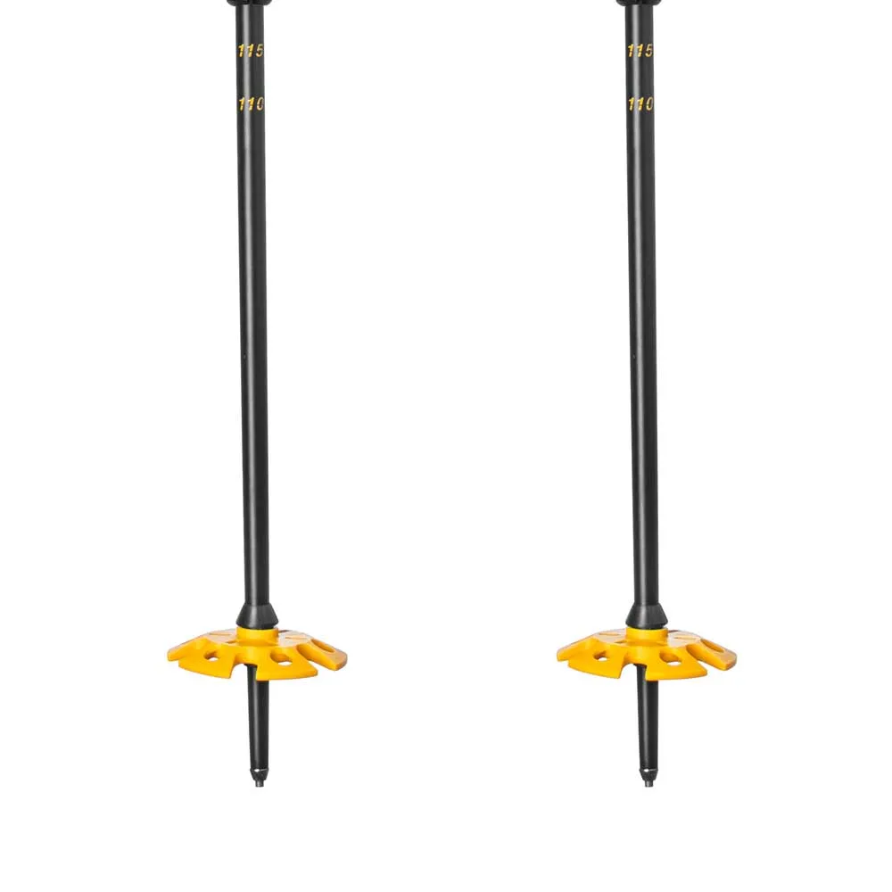 Grivel Condor Evo Alpine 3 Stavar, Black / yellow, 110-140cm
