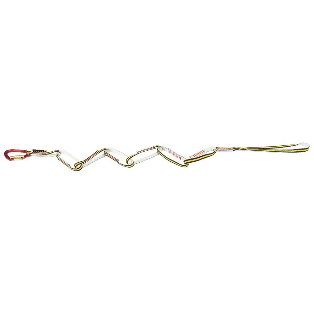 Grivel Daisy Chain Twin Evo+k8g Sigma Twin Gate Daisy Chain, Yellow, 125cm