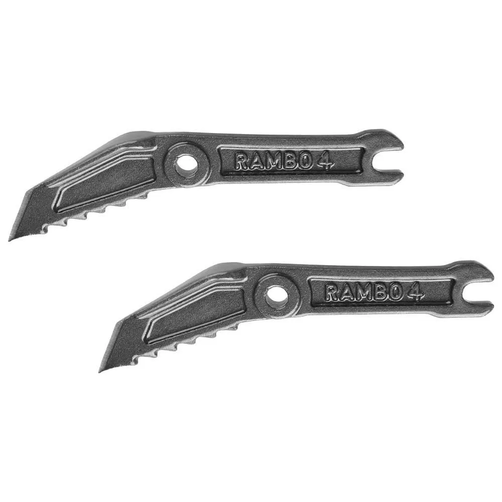 Grivel Puntas X 2 For Rambo4 Cramp O Matic Toe Vandringsstavspets, Grey, One Size