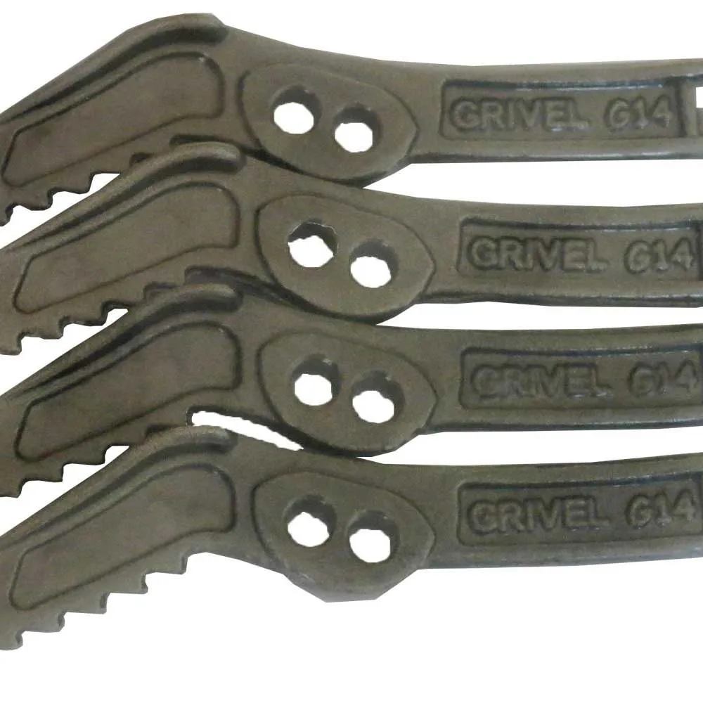 Grivel Puntas X 4 For G14 Toe Vandringsstavspets, Grey, One Size