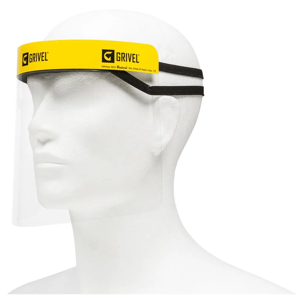 Grivel Skyddande, Clear / yellow / black, One Size