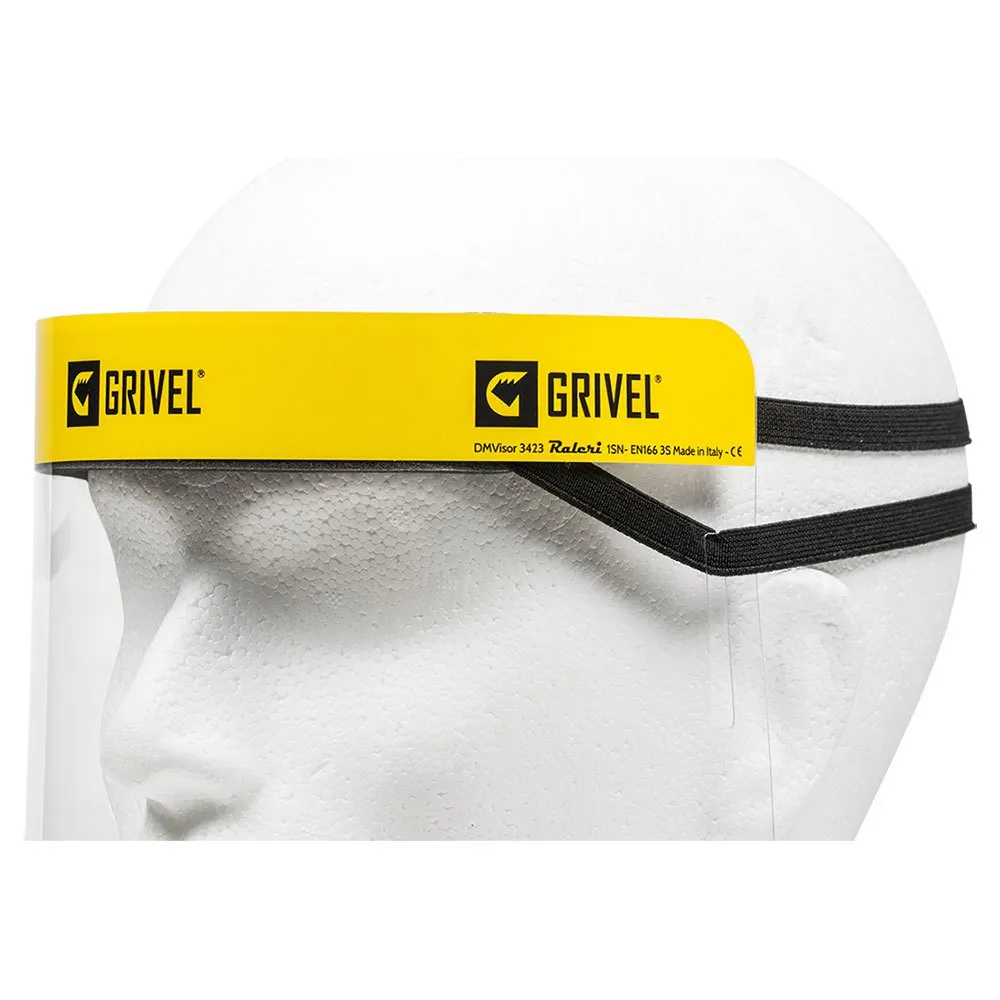 Grivel Skyddande, Clear / yellow / black, One Size