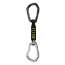 Grivel Sport Stealth Quickdraw, Black / silver, 18cm
