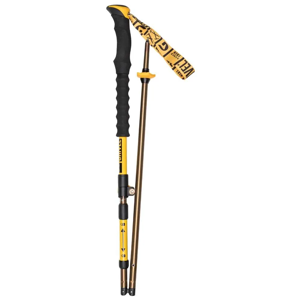 Grivel Trail Vario Stavar, Black, 112-130cm