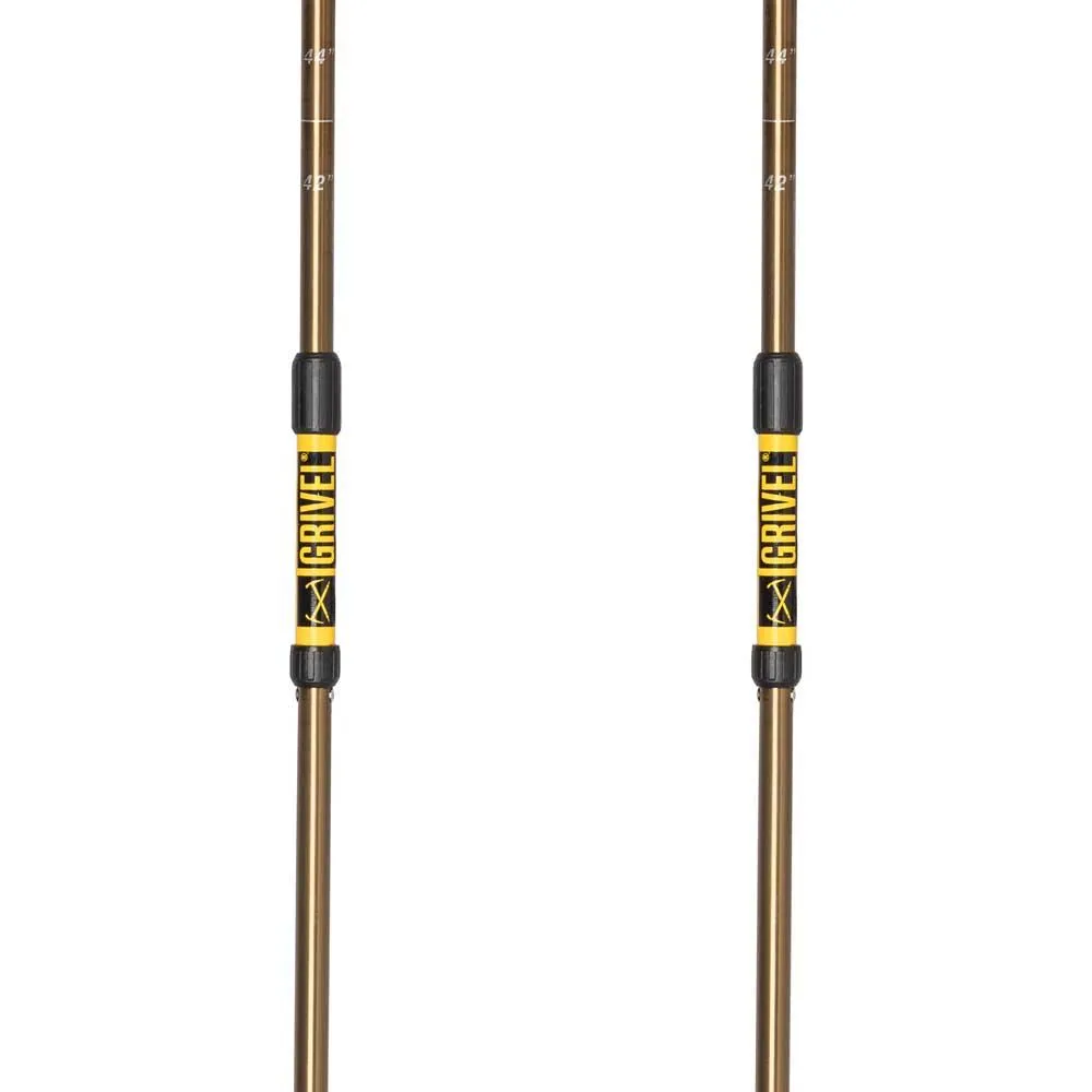 Grivel Trail Vario Stavar, Black, 112-130cm