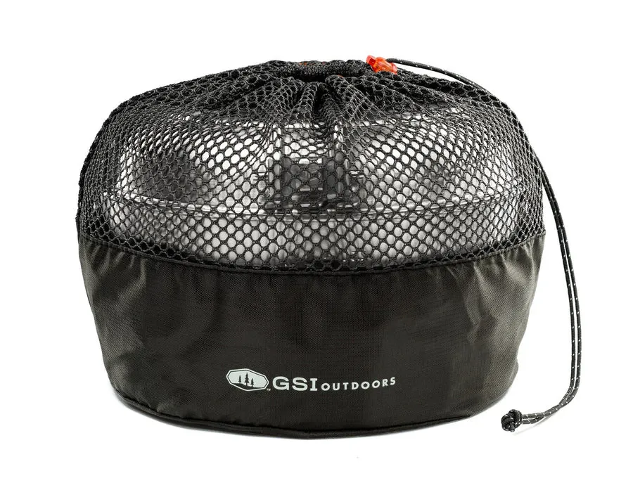 GSI Glacier Base Camper Medium Kökset I Rostfritt Stål, Silver, One Size