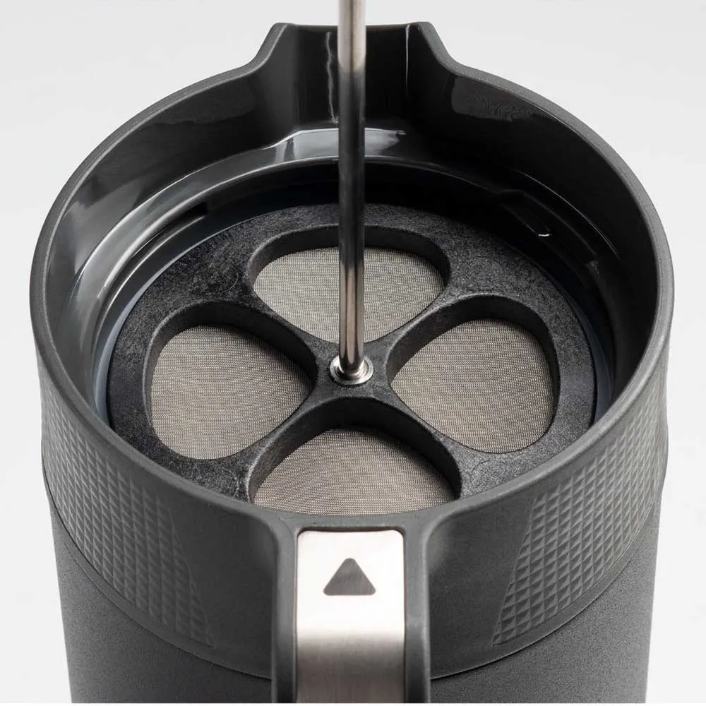 GSI Glacier Javapress 980ml Kaffebryggare, Silver / black, One Size