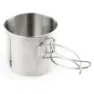 GSI Glacier Stainless Bottle Cup/Pot, Metal, One Size