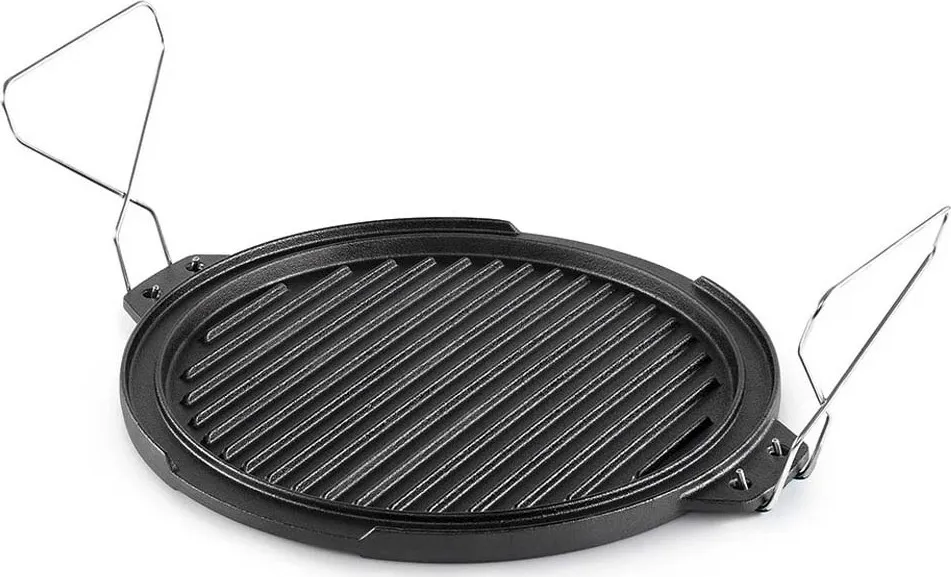 GSI Guidecast Round Griddle, No Color, 30cm
