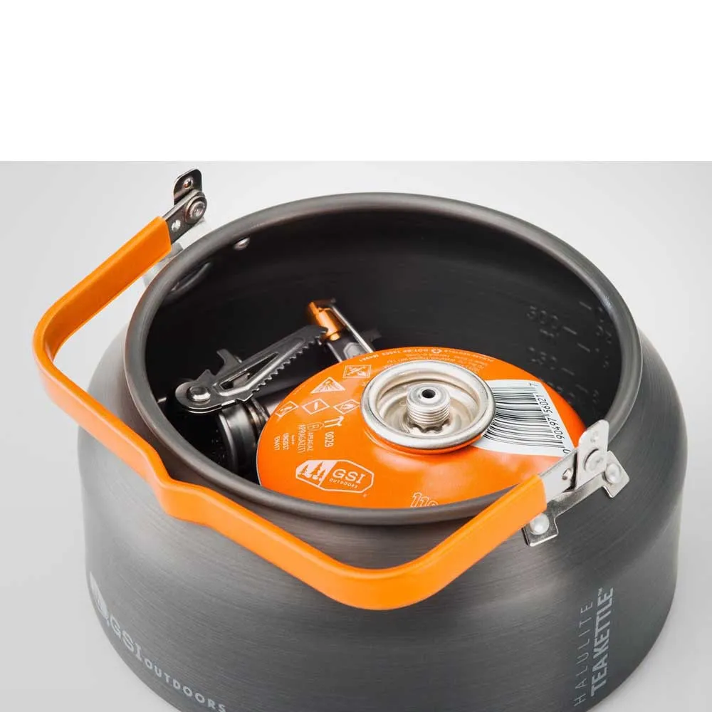 GSI Halulite 1l Vattenkokare, Black, One Size