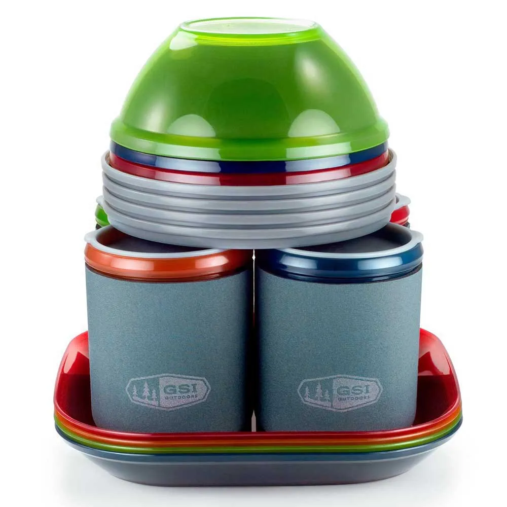 GSI Infinity 4 Person Deluxe Bestickset, Multicolor, One Size