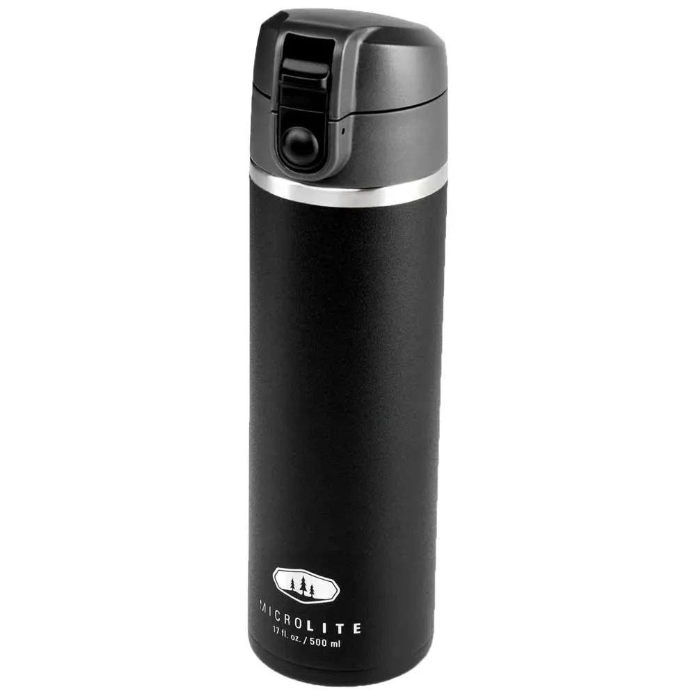 GSI Microlite Flip 500ml Termosflaska, Black, One Size GSI Microlite Flip 500ml Termosflaska, Black, One Size