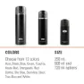 GSI Microlite Flip 500ml Termosflaska, Black, One Size