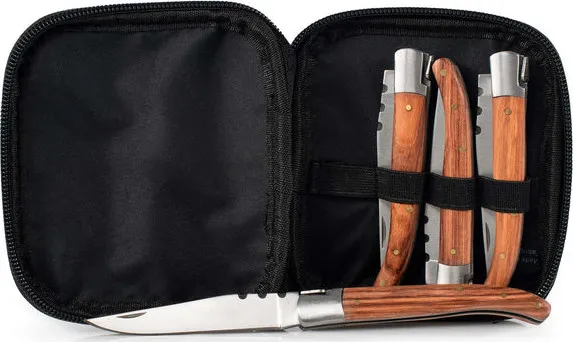 GSI Rakau Folding Steak Knife Set, No Color, One Size