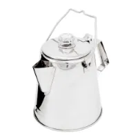 GSI Rostfritt Stål Glacier Kaffepetkolator 14 Kopp GSI Rostfritt Stål Glacier Kaffepetkolator 14 Kopp