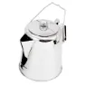 GSI Rostfritt Stål Glacier Kaffepetkolator 14 Kopp, Silver, One Size